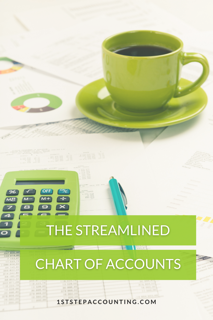 The Streamlined Chart of Accounts