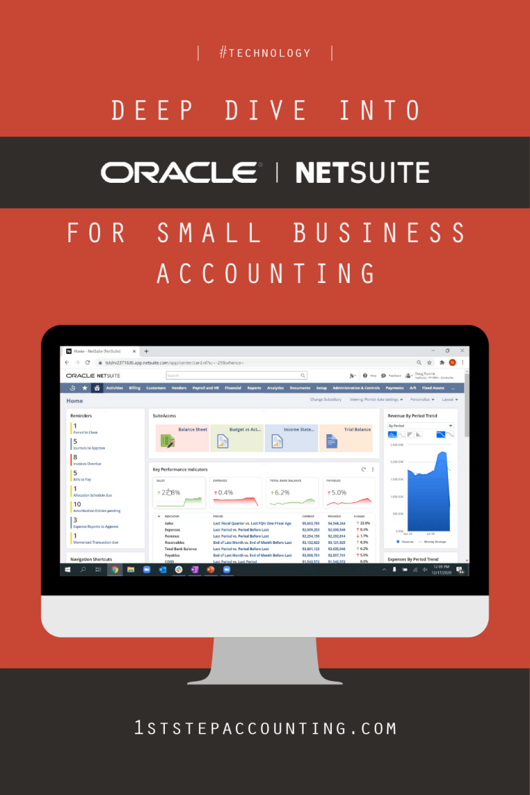 A Deep Dive into Oracle NetSuite for Small Business Accounting